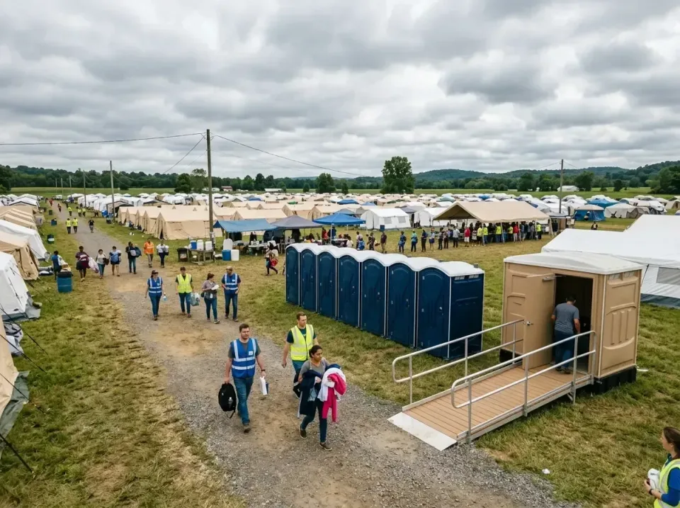 disaster-relief-camp-restrooms-010 — frequently asked questions, Dumpster & Portable Bathrooms Rental in Clinton, MS